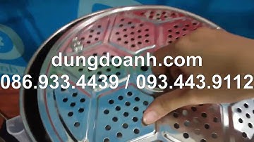 Bộ nồi chưng cất tinh dầu inox 304 dung tích 10 lít Dũng Doanh