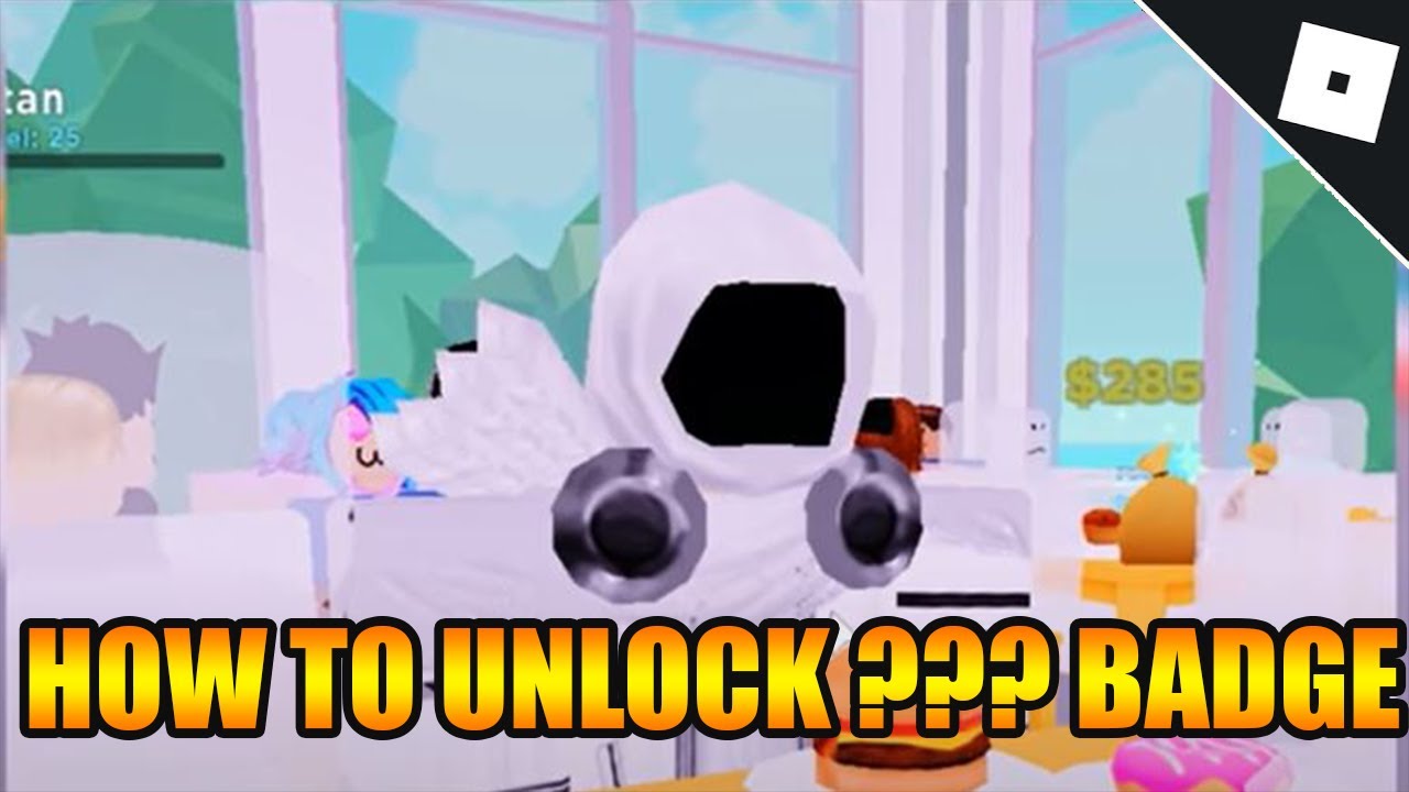 How to get the "???" BADGE in MY RESTAURANT Roblox YouTube