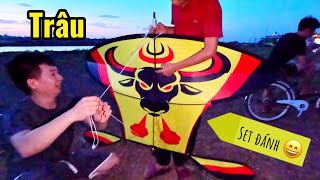 HIEU TONY | KỊCH TÍNH VỚI MÀN THẢ TRÂU BỆNH ĐỘT BIẾN - NHAO NHƯ VỒ GÀ  #dieusao #thadieusao #vuinhon