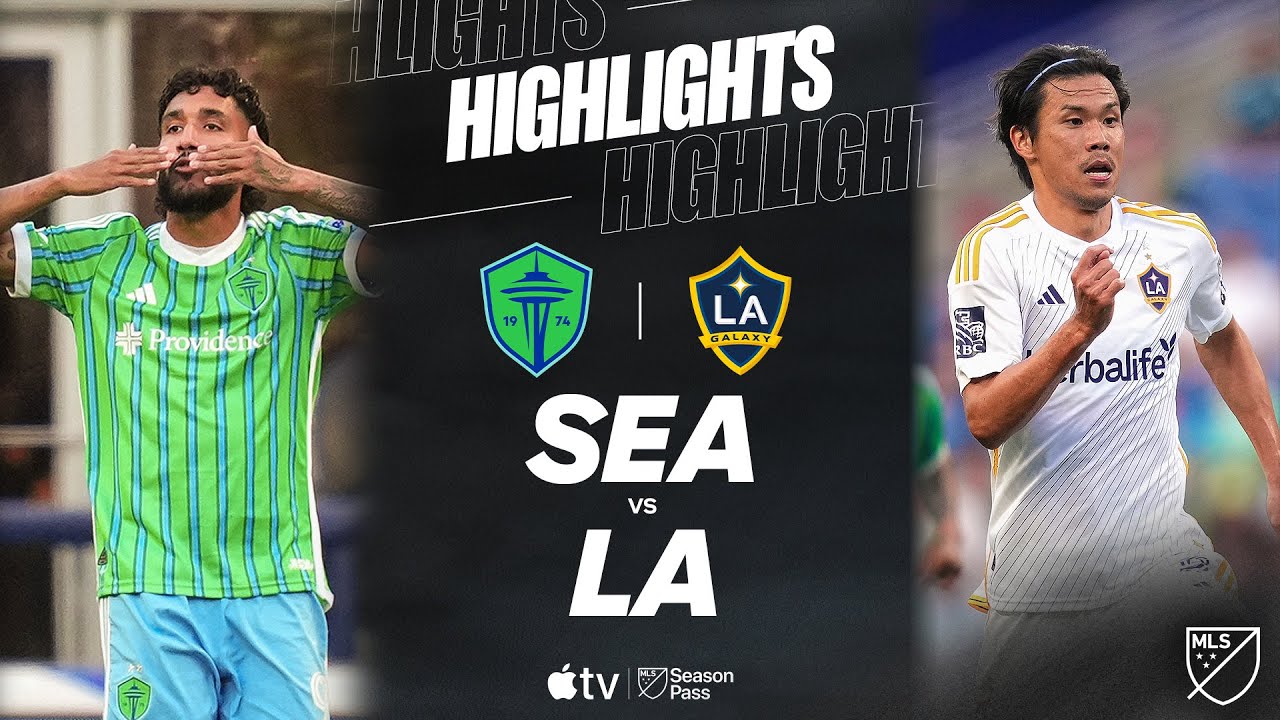 Seattle Sounders FC vs. LA Galaxy | Full Match Highlights