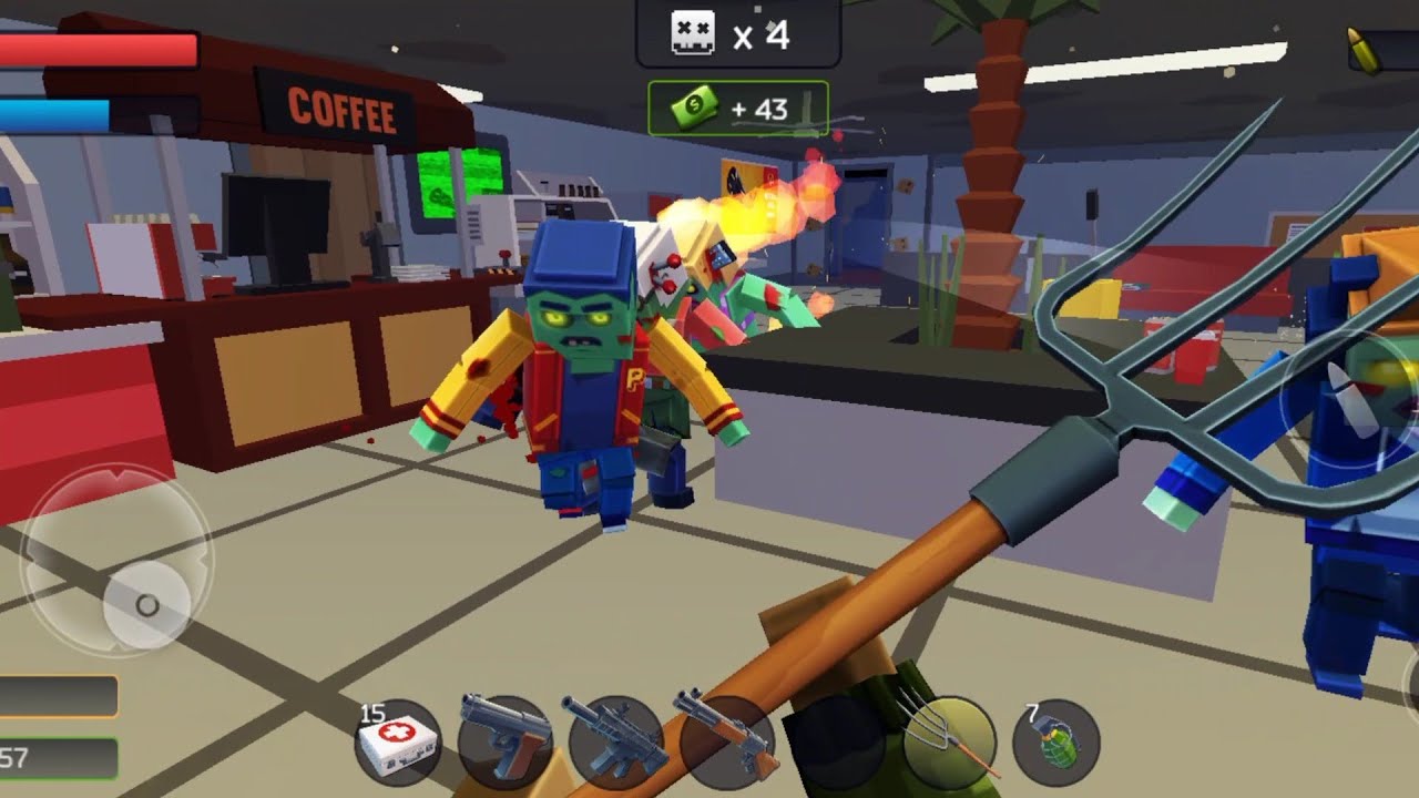 Pixel Combat: Zombies Strike | Stable Portal | Video Arcade | Hardcore Mode | Android Gameplay