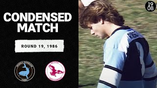 Cronulla Sharks vs. Manly Sea Eagles | Round 19, 1986 | Condensed Match | NRL