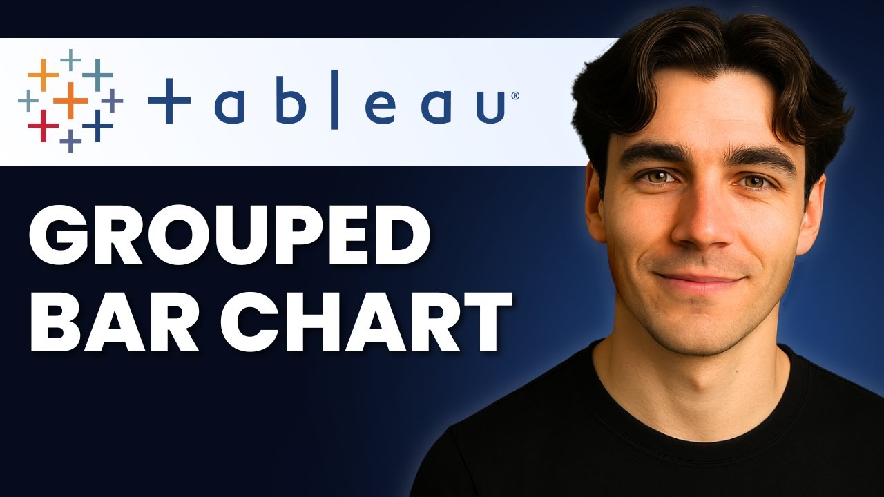 How To Create A Grouped Bar Chart Using Dimensions In Tableau (Tutorial ...