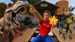 Dino Train Adventure | Dinosaur Videos for Kids | Baba Blast!