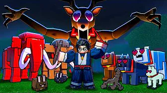 I Tamed EVERY Pet in 99 Nights in The Forest!