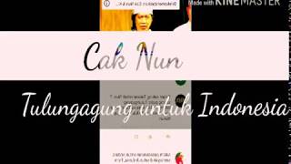 Cak Nun - Tulungagung untuk IndonesiA