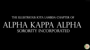 Iota Lambda Chapter of Alpha Kappa Alpha Sorority, Incorporated Founders’ Day Presentation - 2021