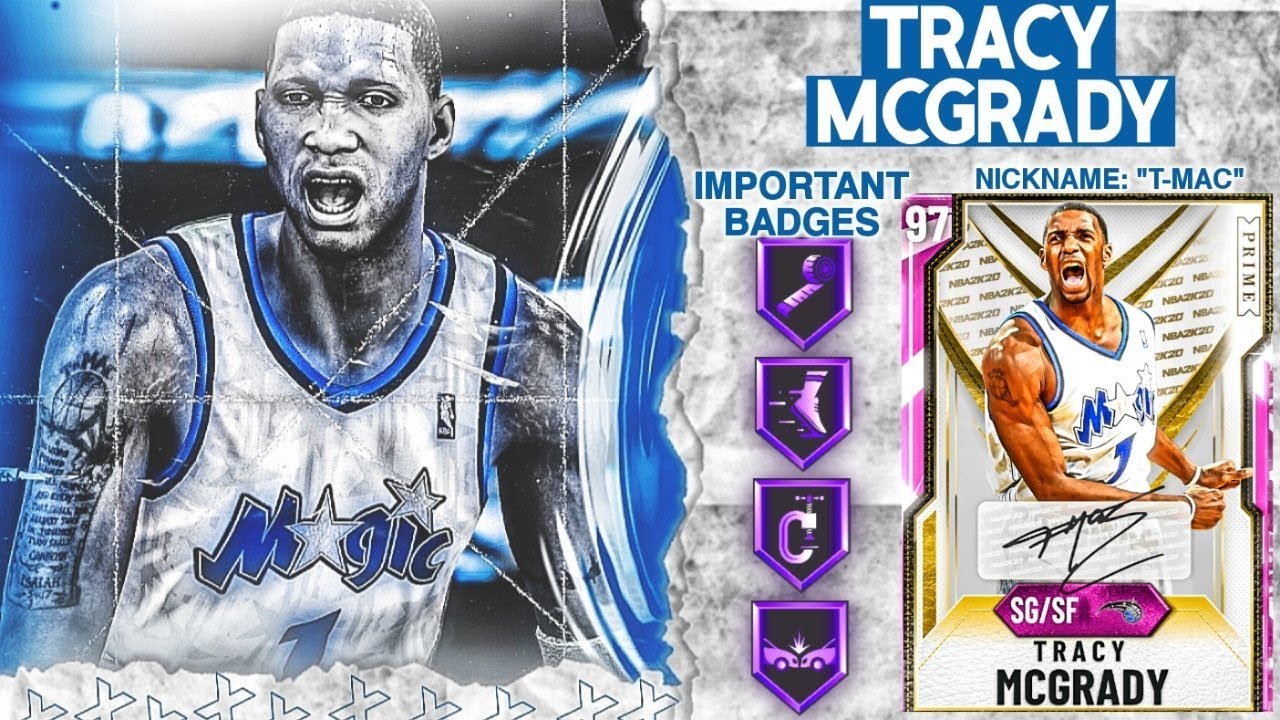 PINK DIAMOND TRACY MCGRADY GAMEPLAY! THE BEST CARD IN NBA 2k20 