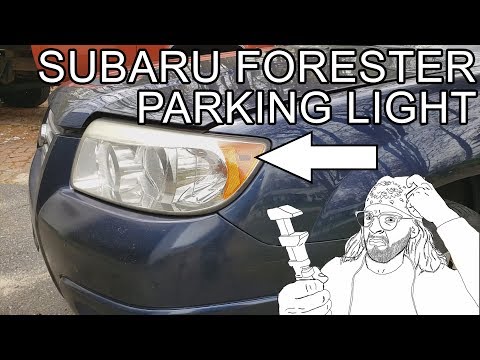 Subaru Forester Parking Light Replacement