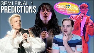 Eurovision 2024 Semi Final 1 Song Reviews and Predictions