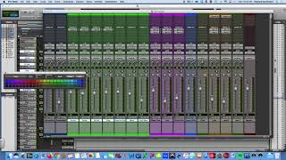 Pro Tools - Submixes on Aux Input Tracks