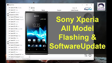 Sony Xperia all model flashing or software update by Techno Trooper