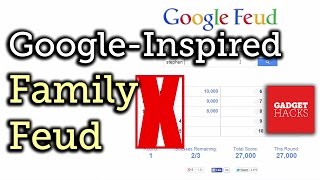 Google Feud  Family feud, Feud, Teaching life