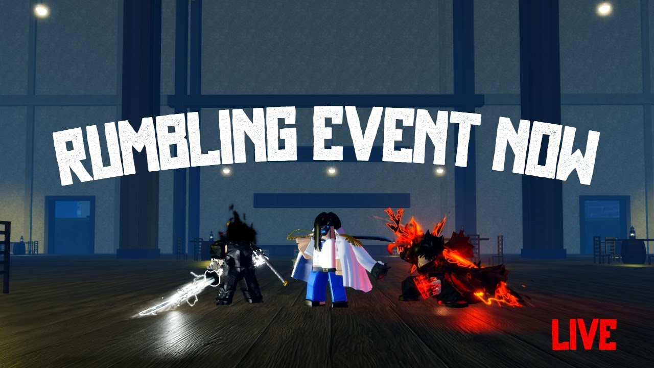 [GPO] RUMBLING EVENT IS TODAY! | (FREE PRIVATE SERVER) LIVE 🔴 - YouTube