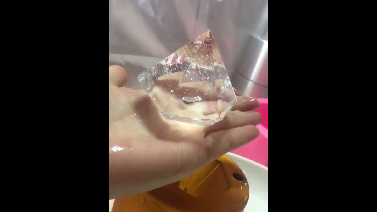 Diamond Shape Ice Ball Maker Mold Youtube