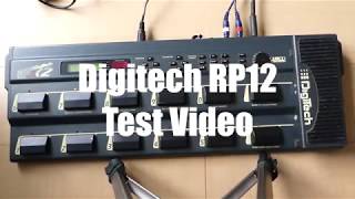 Digitech RP12 Test Video
