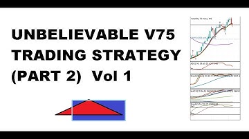 Unbelievable Volatility 75 Index BEST Strategy (Part 2) Vol 1