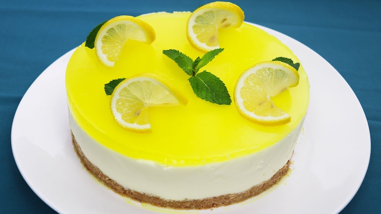 Tarta de limón sin horno YouTube