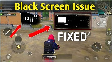 How to Fix and Solve Black Screen Problem in BGMI (Easily)