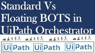 Difference between standard robot and floating robot in uipath