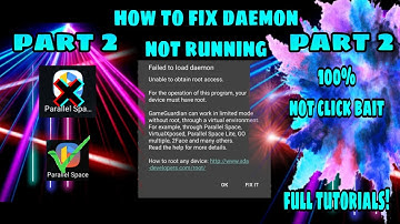 Easyway how to fix daemon not running gameguardian