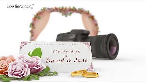 Wedding Film Intro After Effects Template