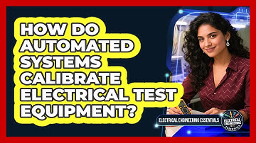 How Do Automated Systems Calibrate Electrical Test Equipment? - Electrical Engineering Essentials