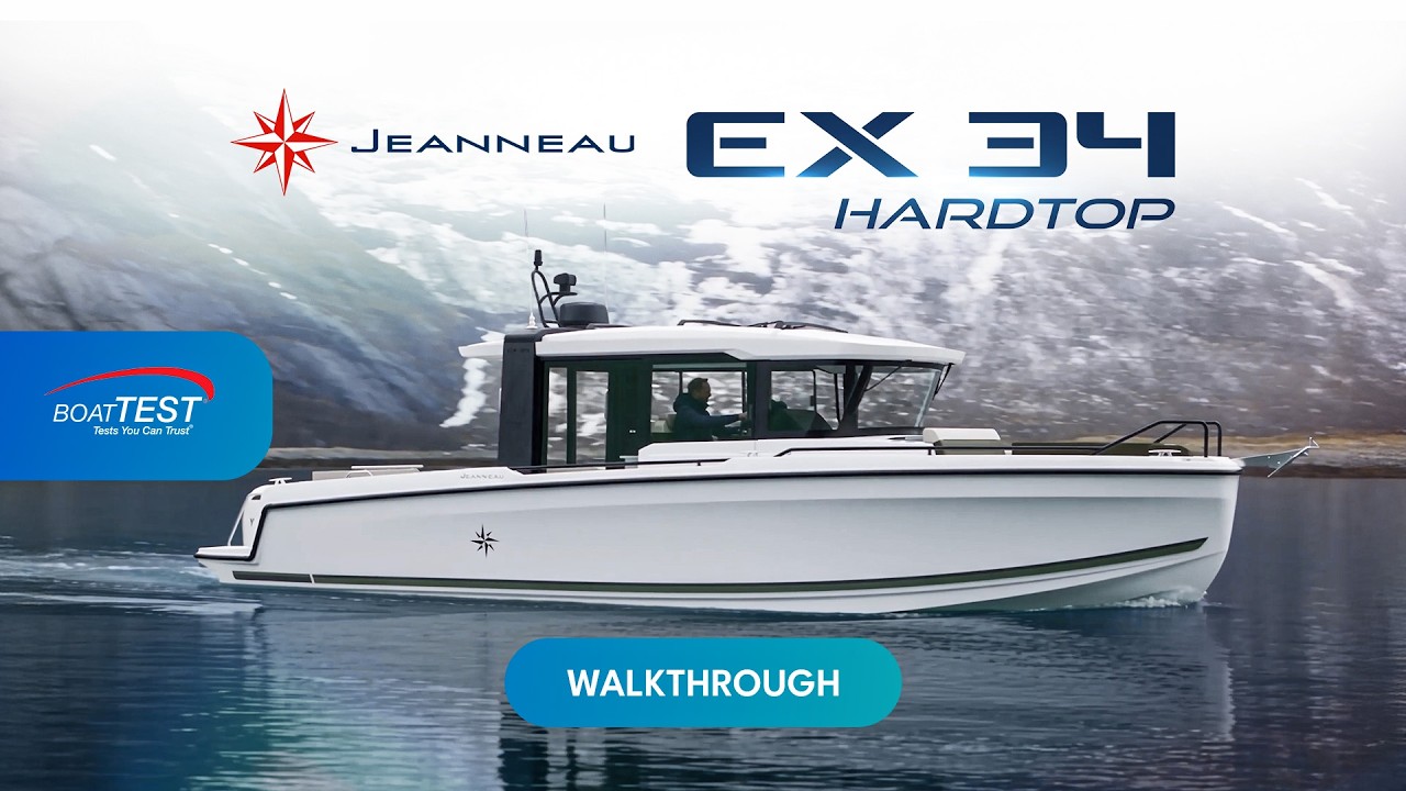 Jeanneau EX34 Walkthrough & Tour: The Ultimate Weekender & Entertaining Day Boat