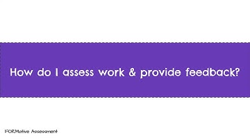 FORMative Assessment with Google Forms