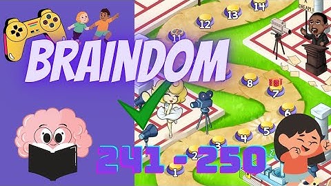 Braindom Level 241 to Level 250 👻. Best video Games for Kids 🧒