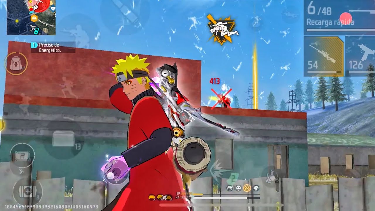 É ISSO QUE ACONTECE QUANDO O MELHOR SUPORTE MOBILE JOGA COM 2 AWM NO SOLO VS SQUAD! FREE FIRE