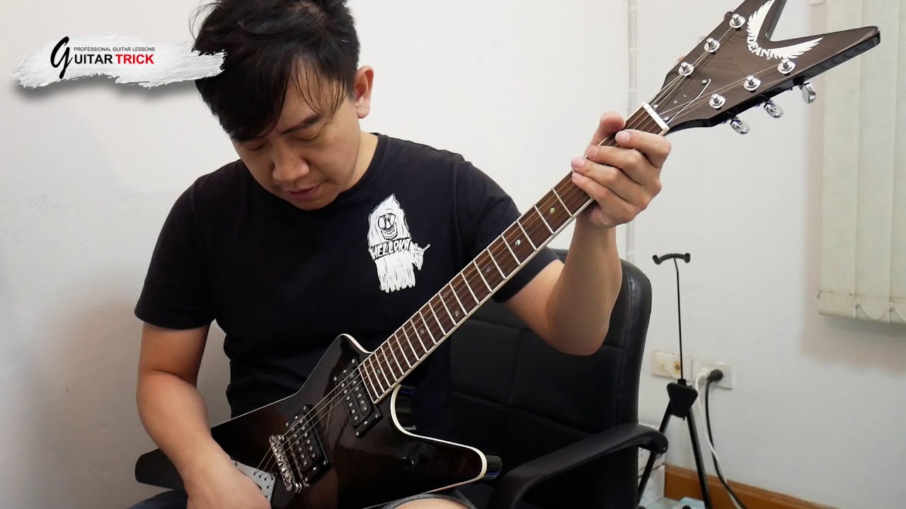 DEAN ML 79 Trans Black  Review By Pop Woravit (Guitartrick.net)