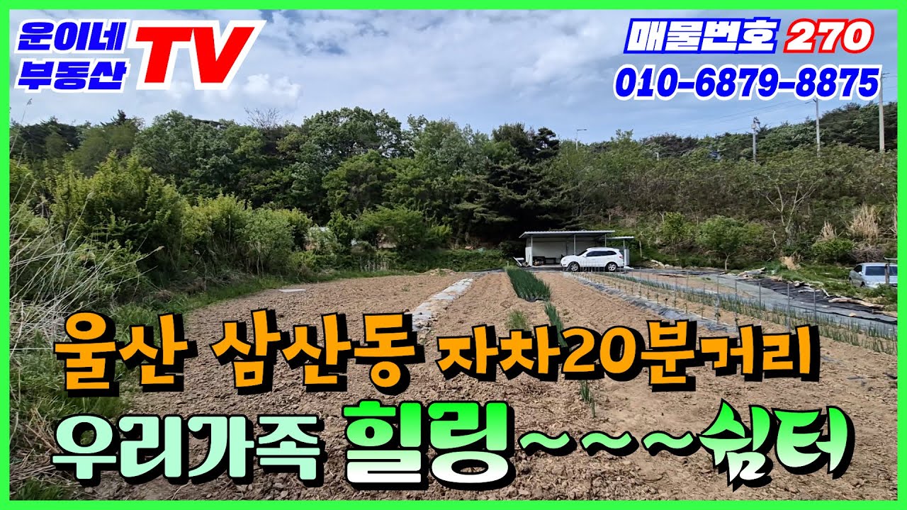 270 울산시 북구 신현동 (도심 가까운 곳 힐링~~~쉼터 강동 몽돌해변,주전바다 자차10분 가족놀이터 굿!!!)