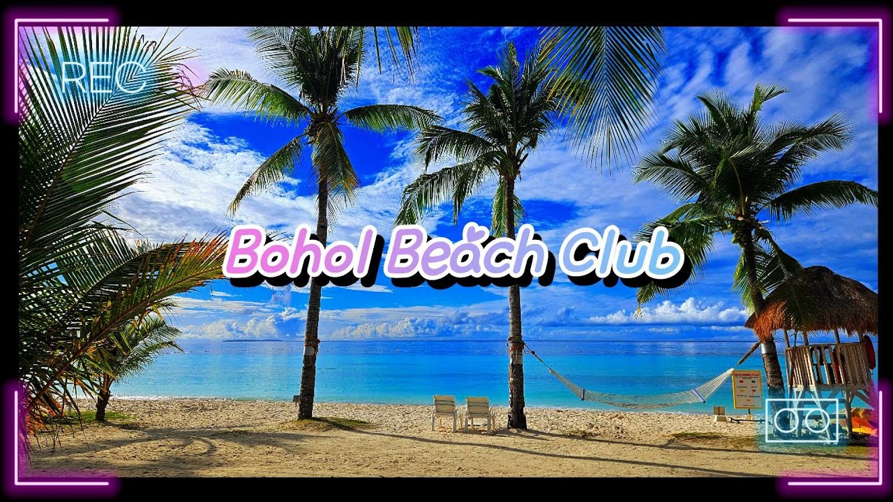 필리핀🇵🇭 보홀. 숙소 고민 하지 마세요~  BBC가 답이다! 보홀 비치 클럽 리조트 전용 해변.
