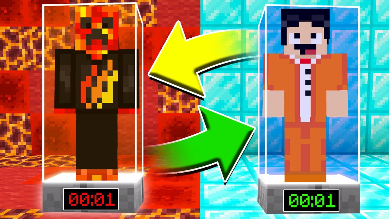 I Secretly Transformed Into PRESTON In Minecraft! - YouTube