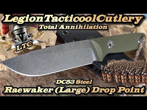 Raewaker 3.91” (Large) Drop Point in DC53 Steel