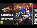 Sonic forces gameplay dcouverte