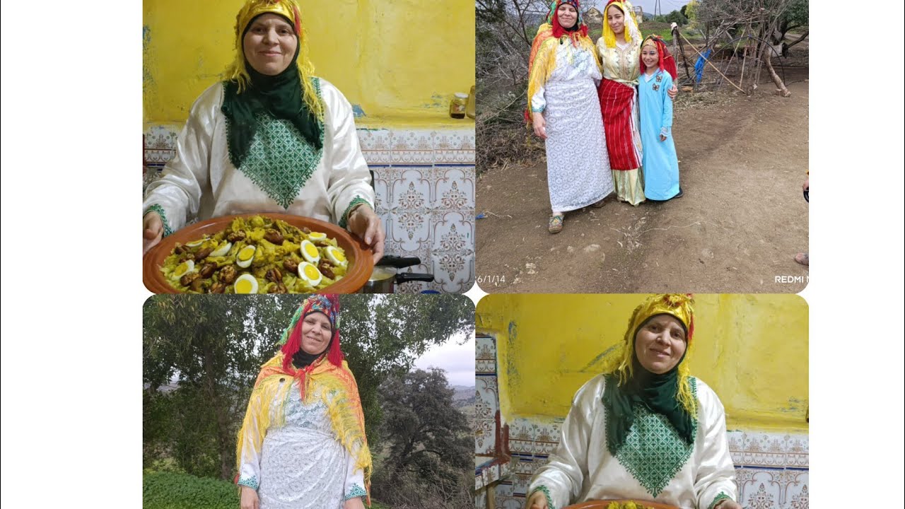 ها كيفاش دوزنا الاحتفال بالسنة الأمازيغية أنا وأخواتي 😍😍