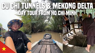 VIETNAM VLOG • Cu Chi Tunnels & Mekong Delta Day Tour from Ho Chi Minh | Ivan de Guzman
