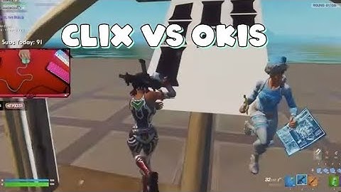 Clix vs Parallel Okis | 1v1 Buildfight Fortnite Creative