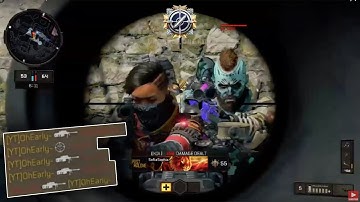 INSANE TRIPLE QUAD FEED With ONE BULLET!! On Contraband // Black Ops 4 Gameplay // OhEarly- BO4