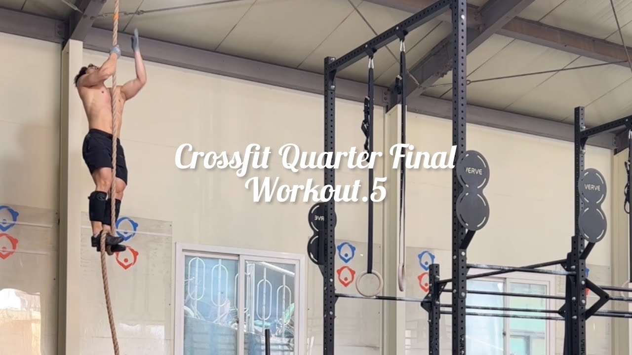 Crossfit Quarter Final Workout 5 YouTube