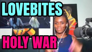 African Girl Reaction To LOVEBITES / Holy War [Live at Zepp DiverCity Tokyo 2020]