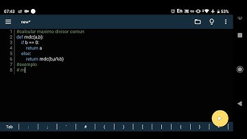 MÁXIMO DIVISOR COMUM EM PYTHON