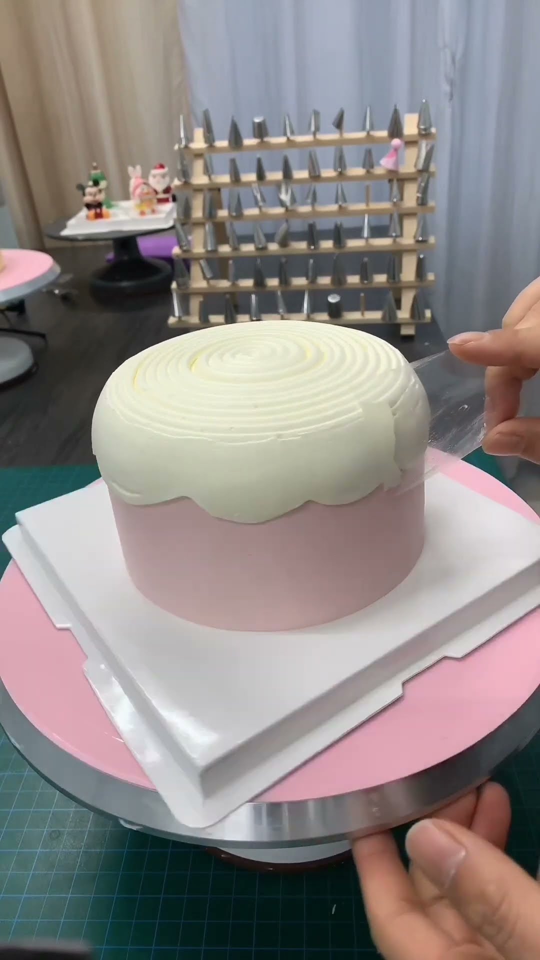The Anjia pure animal cream cartoon cakes that the babies want are here #production process