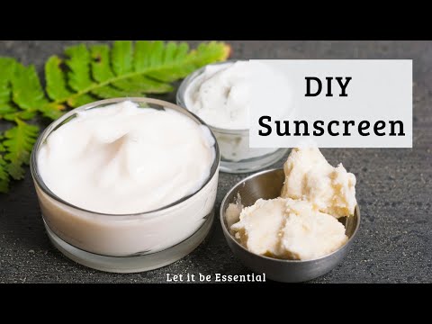 [DIY Sunscreen] 태양으로부터 소중한 피부를 위해 썬스크린, 잊지마세요!!! (한번 만들어 쓰시면 사서는 못쓰십니다^^)