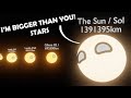 Stars BIGGER than our Sun