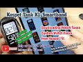 Kospet Tank X1 Smartband - Downloading Watch Faces, Custom Watch Faces