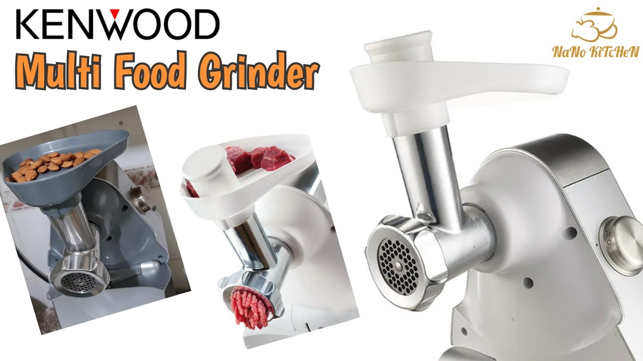 Know more about MULTI FOOD GRINDER | Kenwood KM281SI Prospero Multi Food  Grinder Attachment - YouTube
