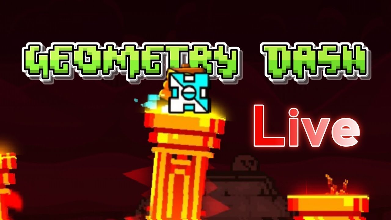 [Live🔴] ความพยายามอยู่ที่ไหนความไม่สำเร็จอยูที่นั้น l geometry dash 2.2